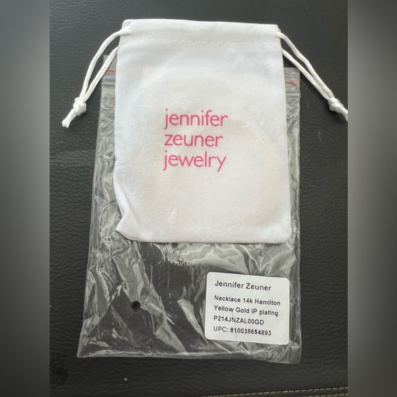 $179 MSRP 14K Gold Plated Hamilton Herringbone Adjustable Necklace - Picture 3 of 5